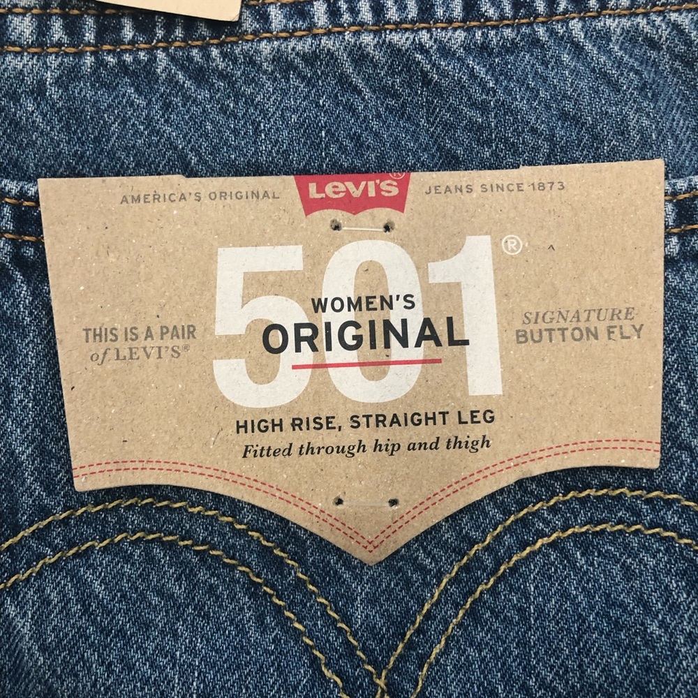 Levi’s 501’s Original Time Lapse High Waisted Jean - Picture 8 of 8